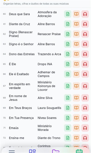 Músicas do Workestra